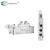 Válvula de solenoide simple de 5 puertos serie SY5000 Tipo de cánula incorporada