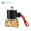 Válvula solenoide de acción directa de 2 vías de la serie 2W, orificio grande, tipo de cables voladores