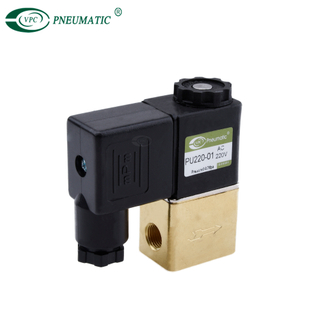 Válvula solenoide de 2/2 vías serie PU220