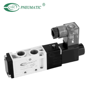 Válvula solenoide de control único de 5 puertos y 2 posiciones Serie 4S